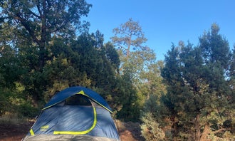 Camping near South Mingus Mountain Basecamp on Forest Road 413: North Mingus Mountain Basecamp on Forest Road 413, Jerome, Arizona