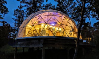 Glamping Dome at Getaway on Ranger Creek