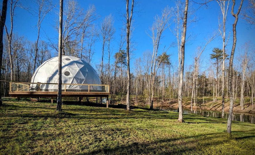 Camper submitted image from Glamping Dome at Getaway on Ranger Creek - 2
