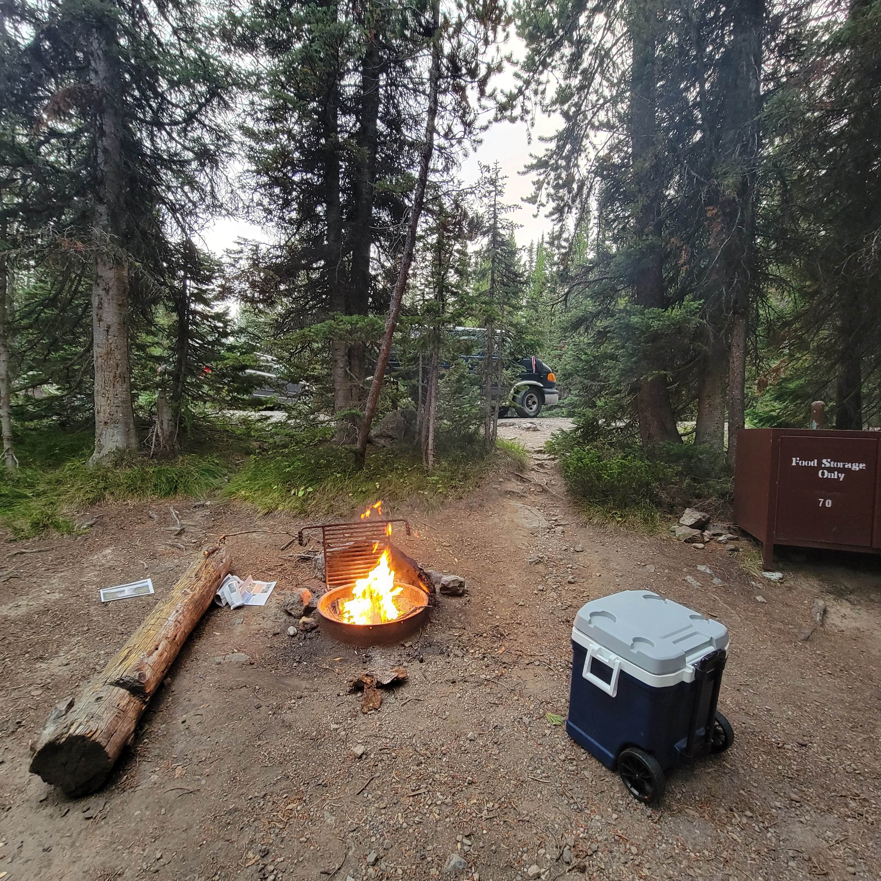 Alice S.'s photo at Lewis Lake — Yellowstone National Park near John D. Rockefeller Jr. Memorial Parkway