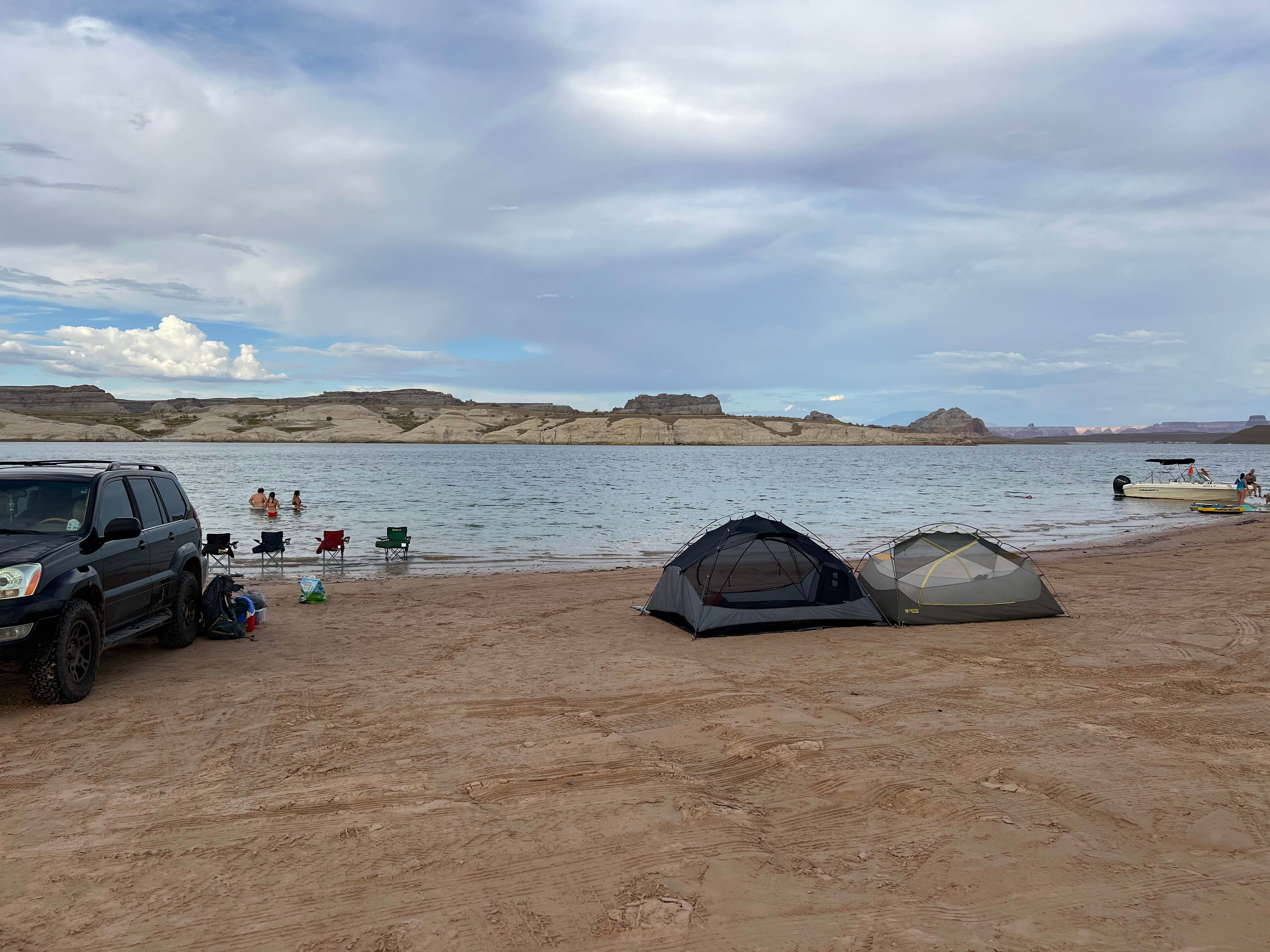 Emily C.'s photo at Lone Rock Beach Primitive Camping Area — Glen Canyon National Recreation Area near Page, AZ