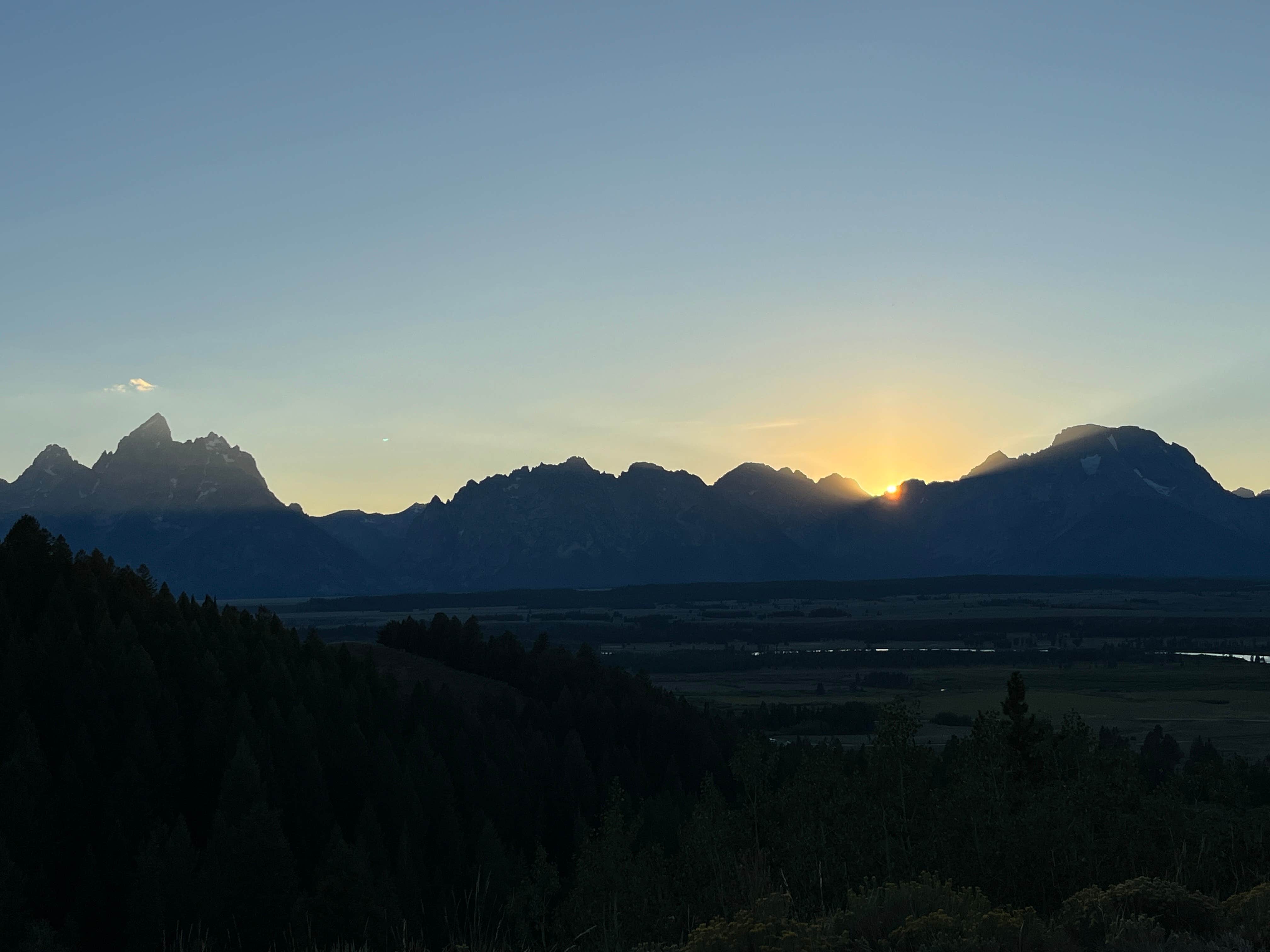 Holly P.'s photo of a dispersed camping area at Upper Teton View Dispersed near Ashton, ID