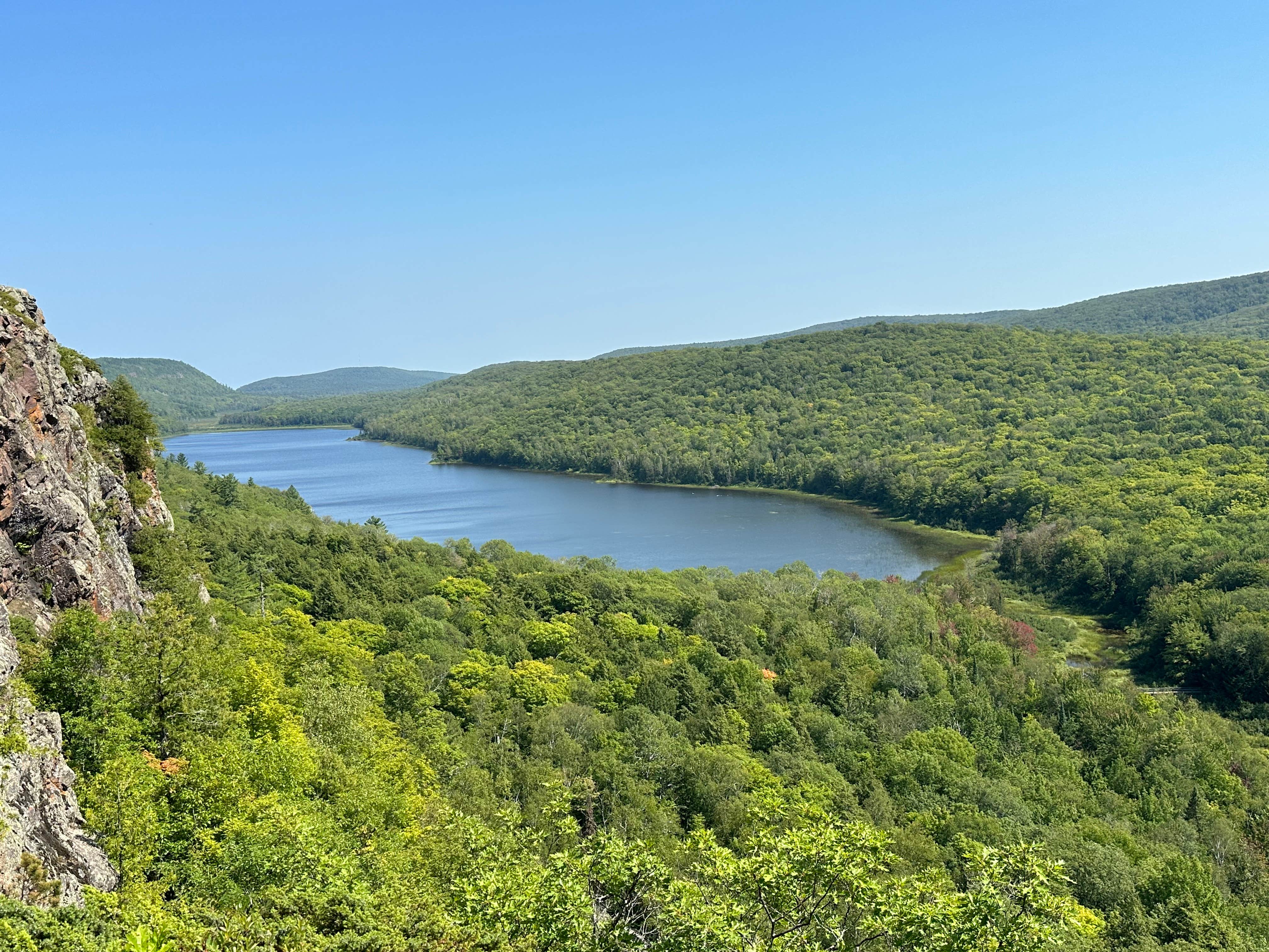 Camper submitted image from White Pine Rustic Outpost Camp — Porcupine Mountains Wilderness State Park - 3