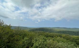 Camping near Union Bay Campground — Porcupine Mountains Wilderness State Park: White Pine Rustic Outpost Camp — Porcupine Mountains Wilderness State Park, White Pine, Michigan