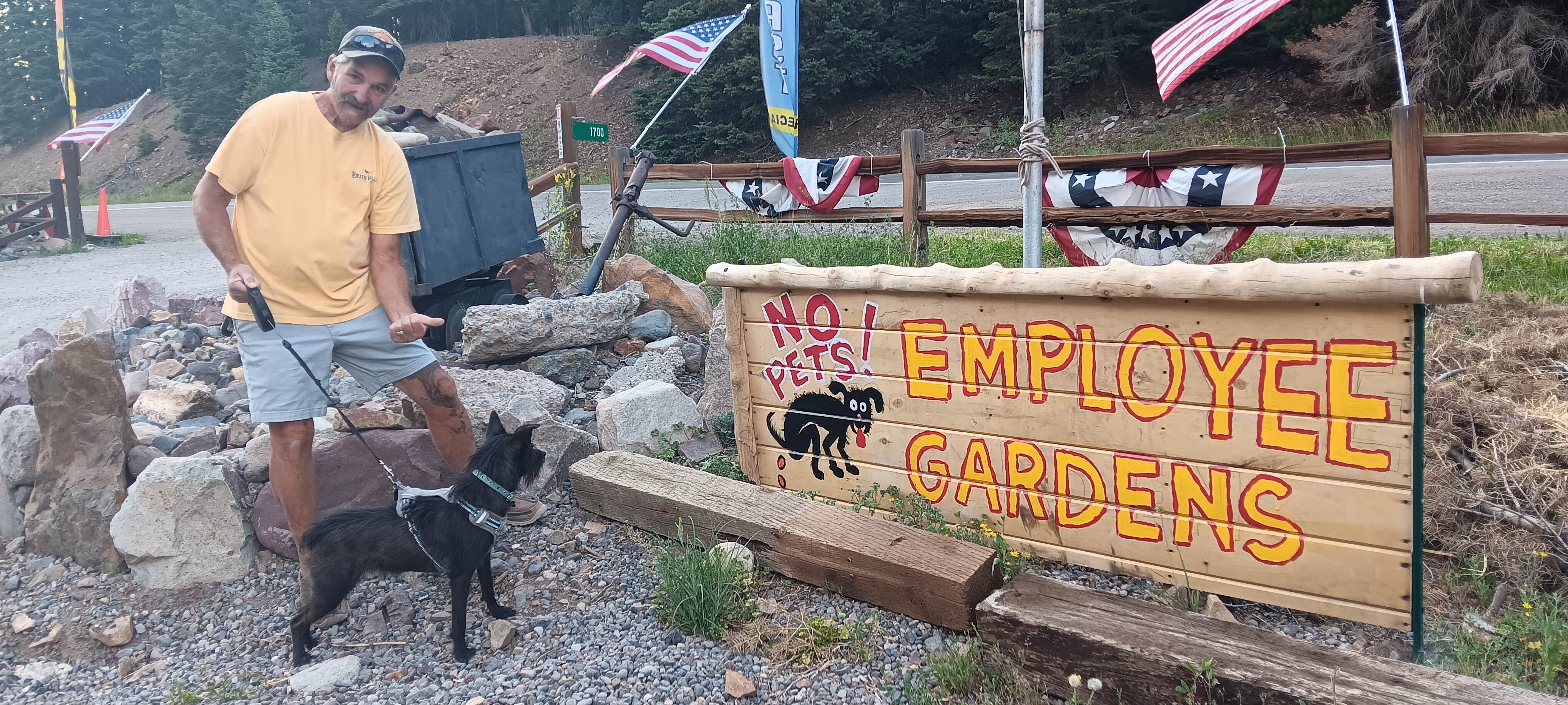 Kimberly  M.'s photo of camping with pets at Ouray Riverside Resort near Ridgway, CO