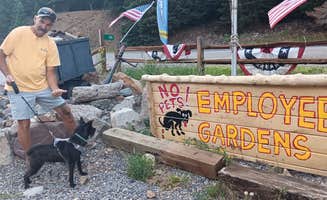Kimberly  M.'s photo of camping with pets at Ouray Riverside Resort near Ridgway, CO