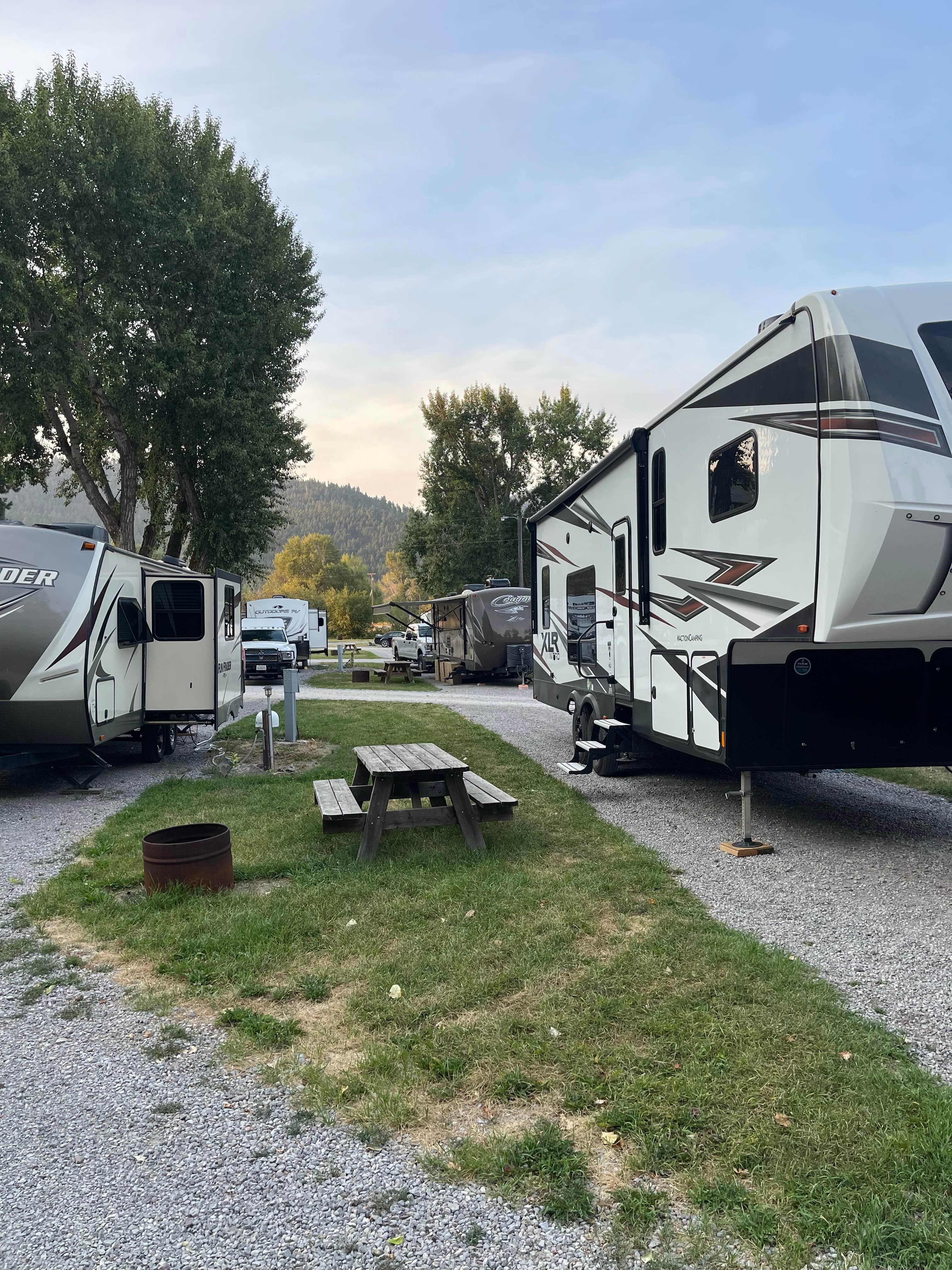 Tadd B.'s photo of rv camping at Bearmouth RV Park near Bonner, MT