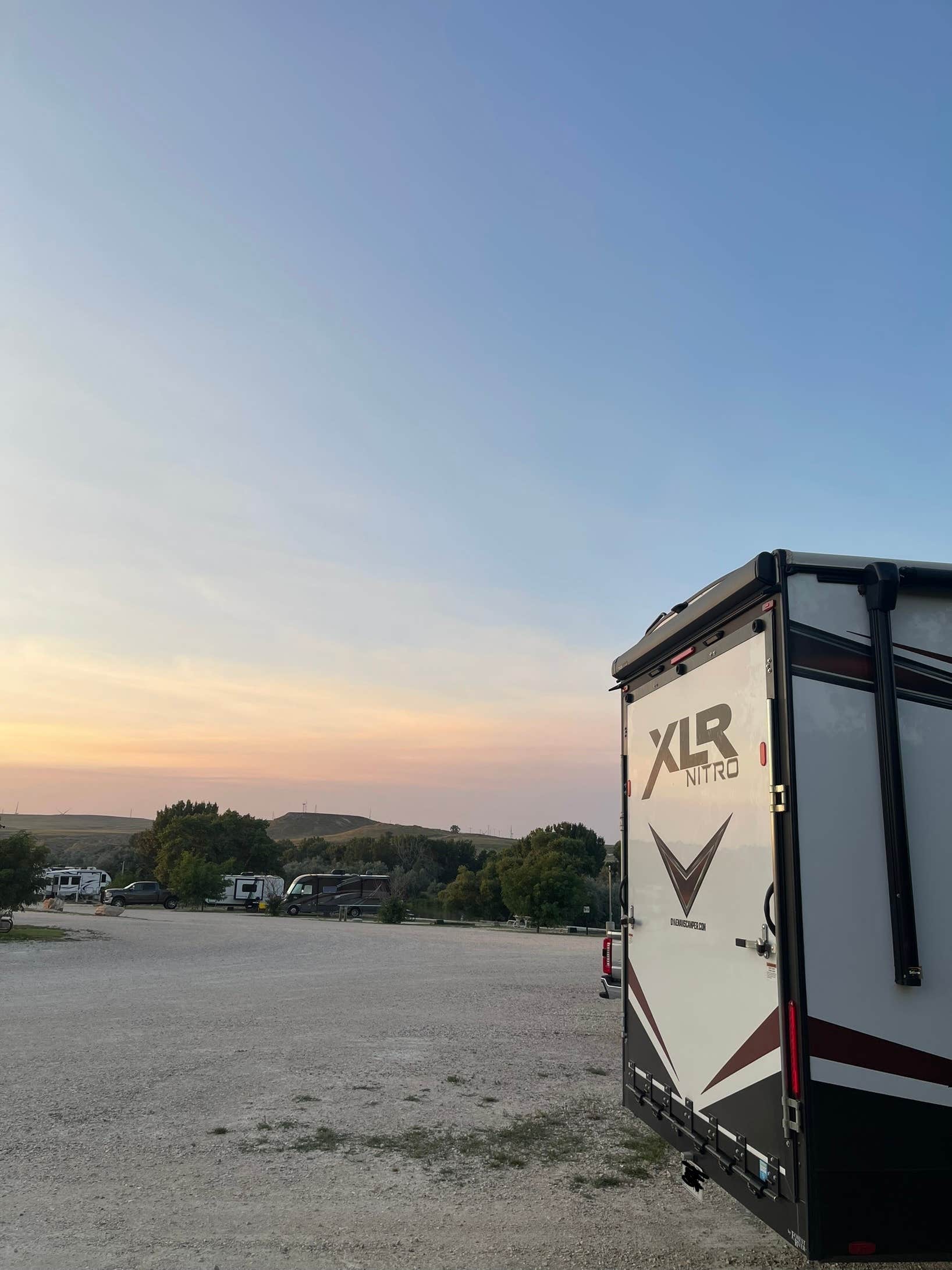 Tadd B.'s photo of rv camping at River’s Edge RV and Cabin Resort near Alcova, WY