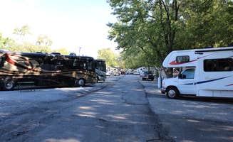 Bounding Around's photo of rv camping at Louisville North Campground near Prospect, KY