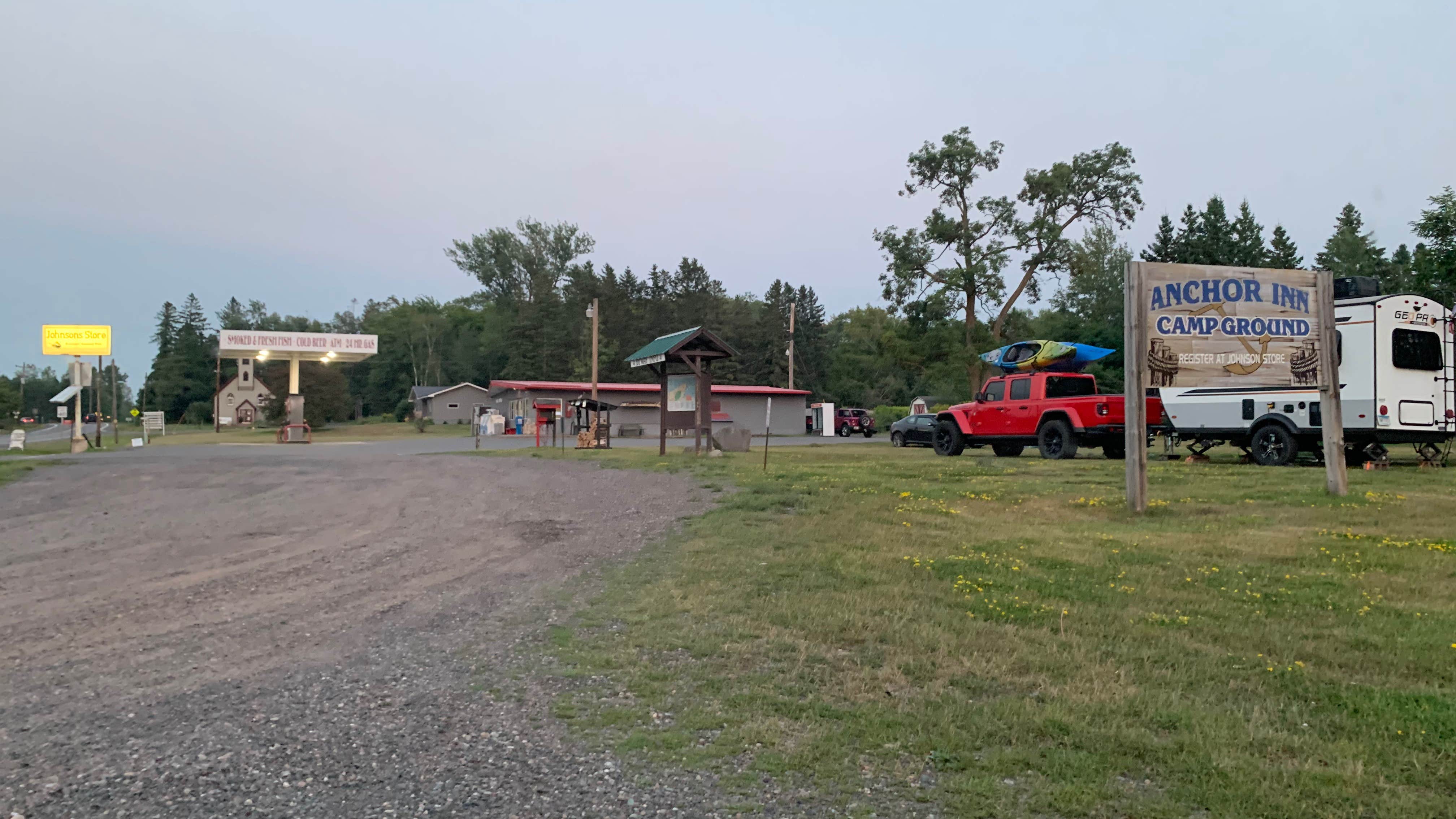 Camper-submitted photo at Anchor Inn Campground near Lake Nebagamon, WI