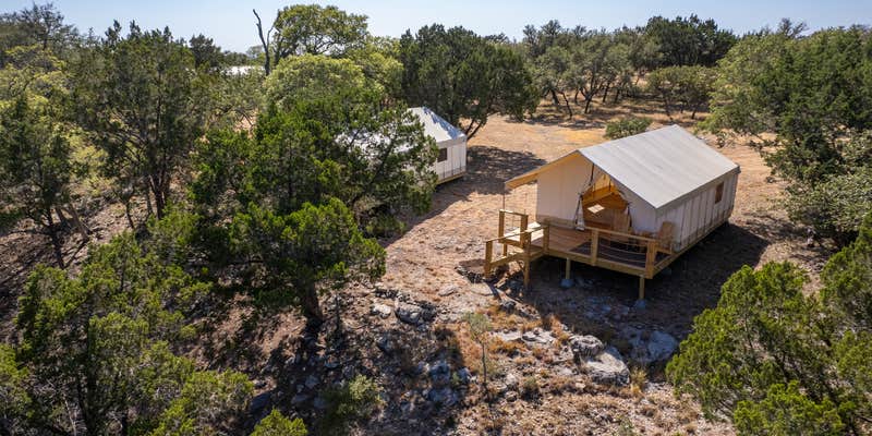 Camper submitted image from Twin Falls: Glamping Tents