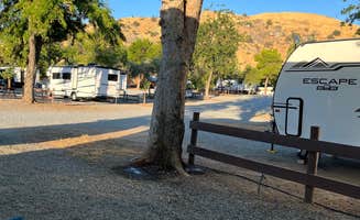 Natalie's photo of camping with pets at Lemon Cove Village near Kaweah Lake