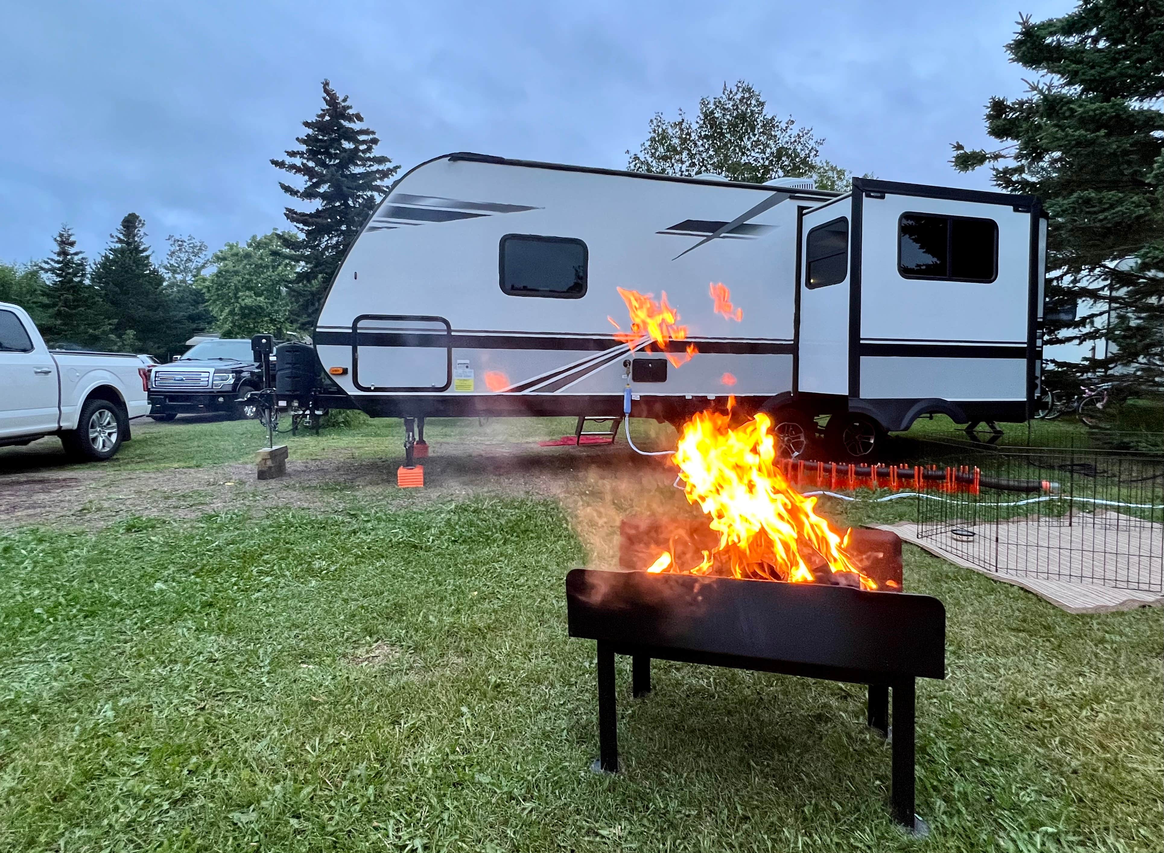 Deb M.'s photo of rv camping at Grand Marais Campground & Marina near Grand Portage, MN