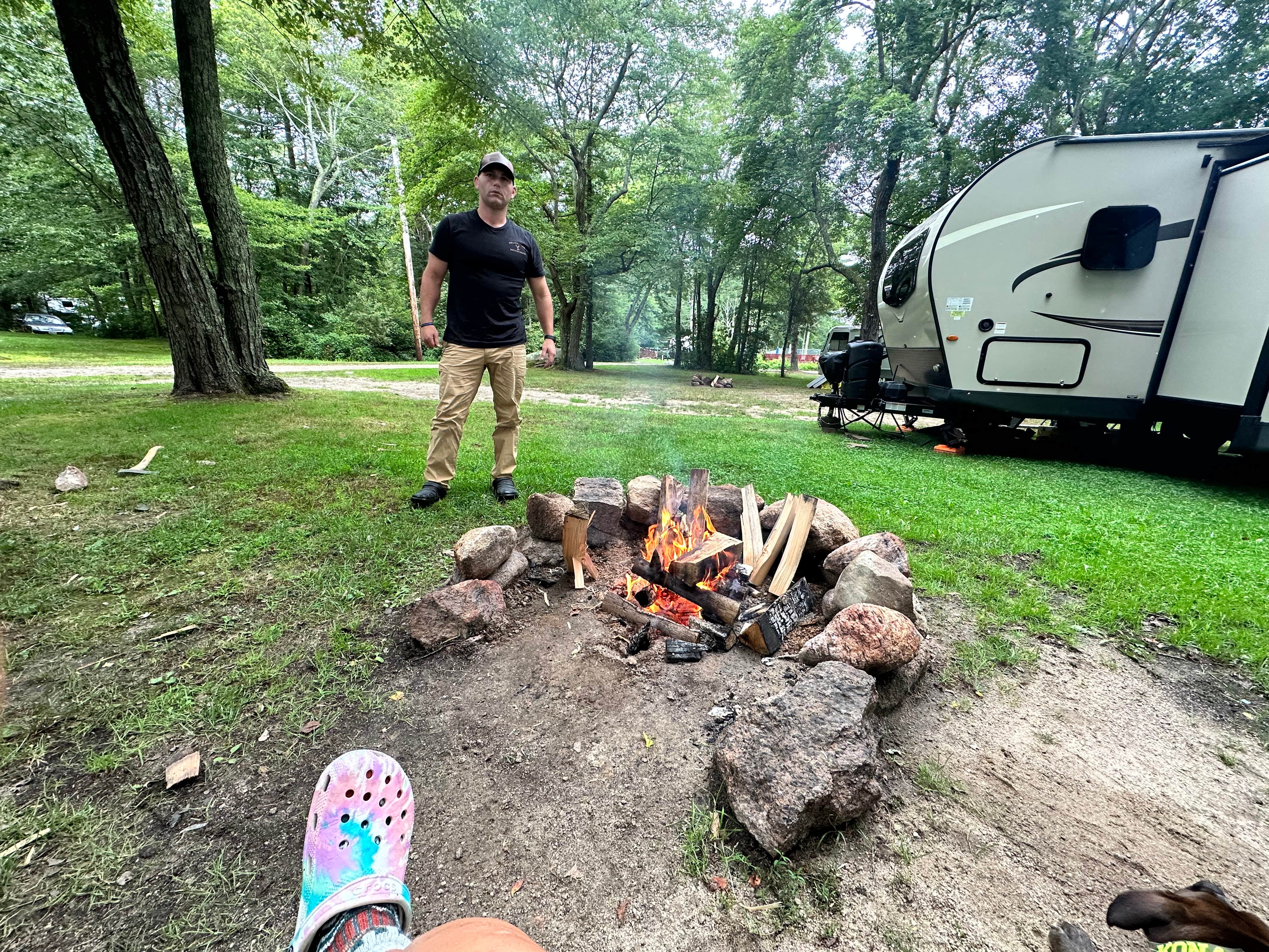 Camper-submitted photo at Wawaloam Campground near Block Island, RI
