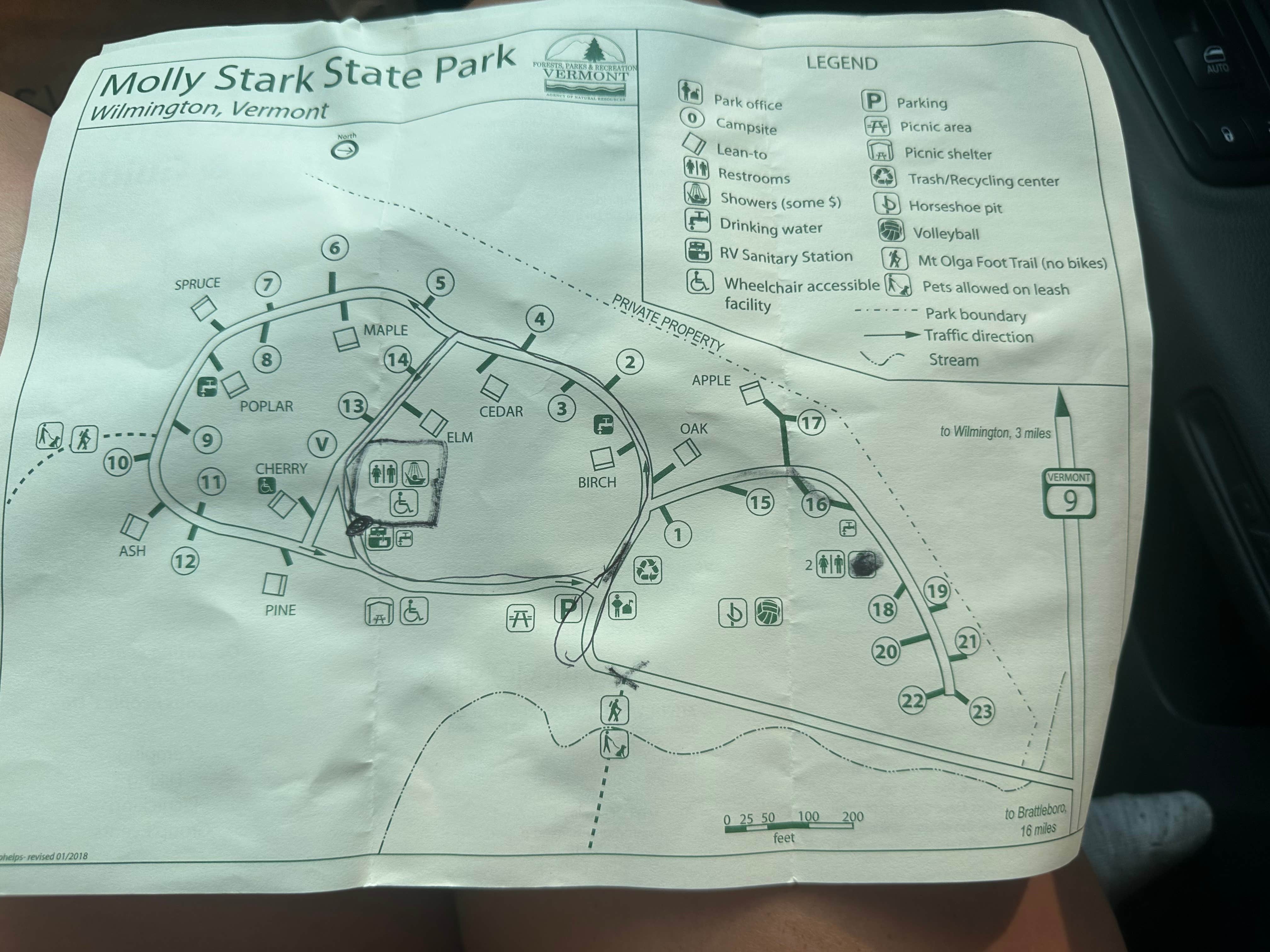 Camper-submitted photo at Molly Stark State Park Campground near Drury, MA