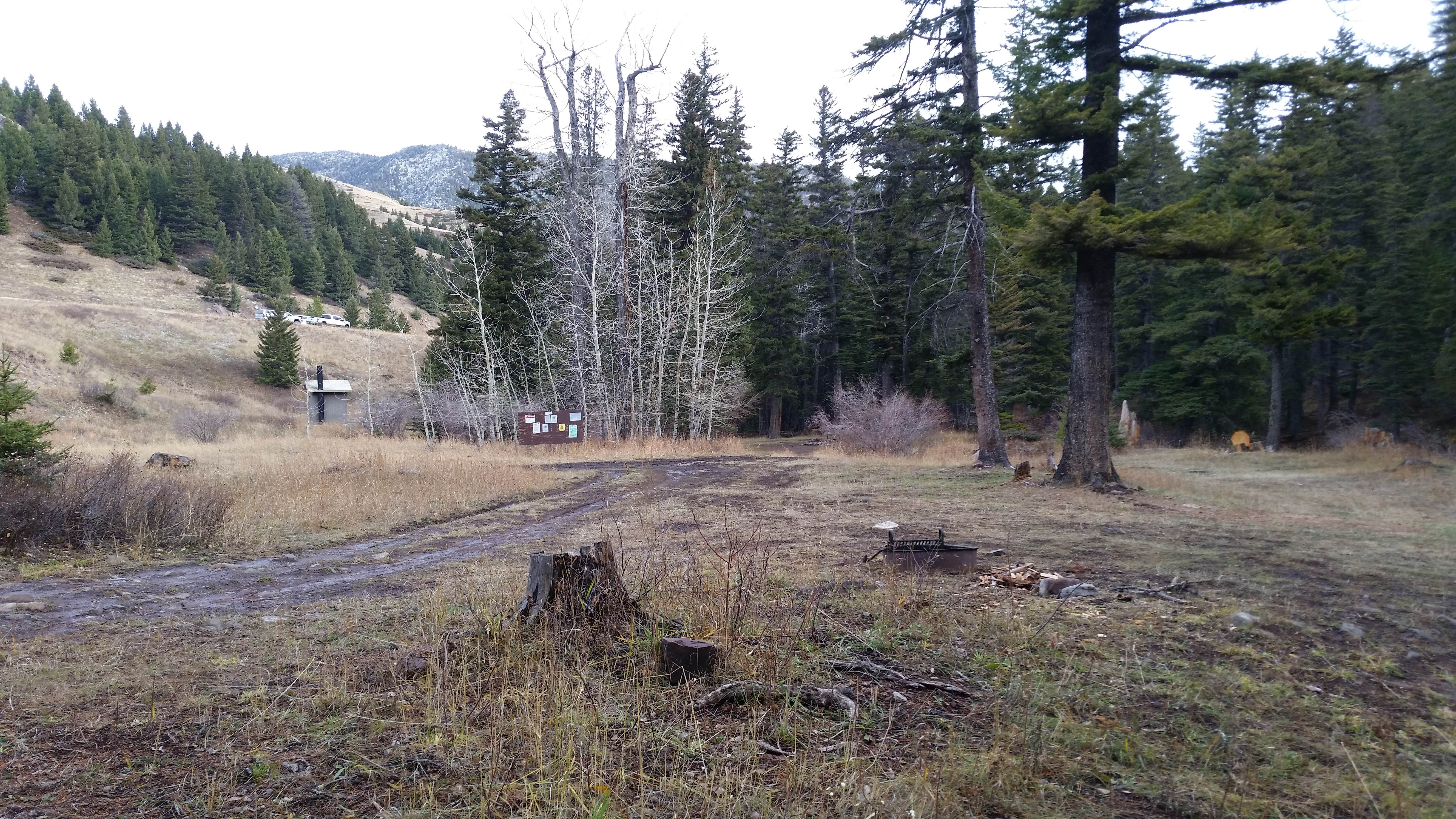Camper-submitted photo at Double Falls Campground near Lincoln, MT