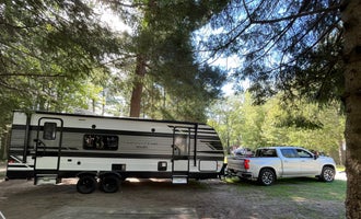Camping near Shady Pines Camp at CBG Farm - CLOSED: Pleasant Lake Campground, Phoenix, New York