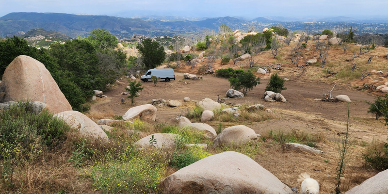 Camper submitted image from Van Life Campgrounds: Fallbrook