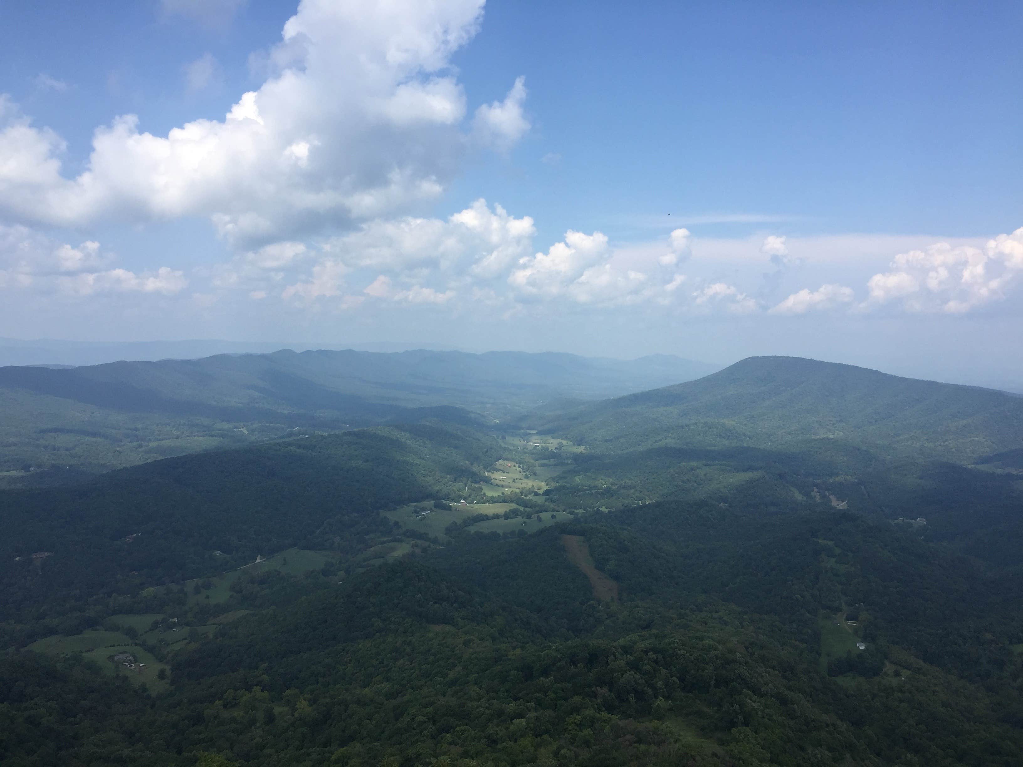 Sam M.'s photo of a dispersed camping area at Johns Spring Shelter — Appalachian National Scenic Trail near Buchanan, VA