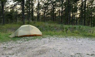 Camping near Plenty Star Ranch - CLOSED: Cold Springs School Road - Forest Road Pull Out, Pringle, South Dakota