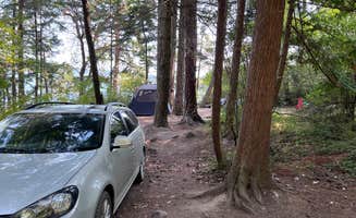 Christina V.'s photo of tent camping at Shaw Island County Park near Point Roberts, WA