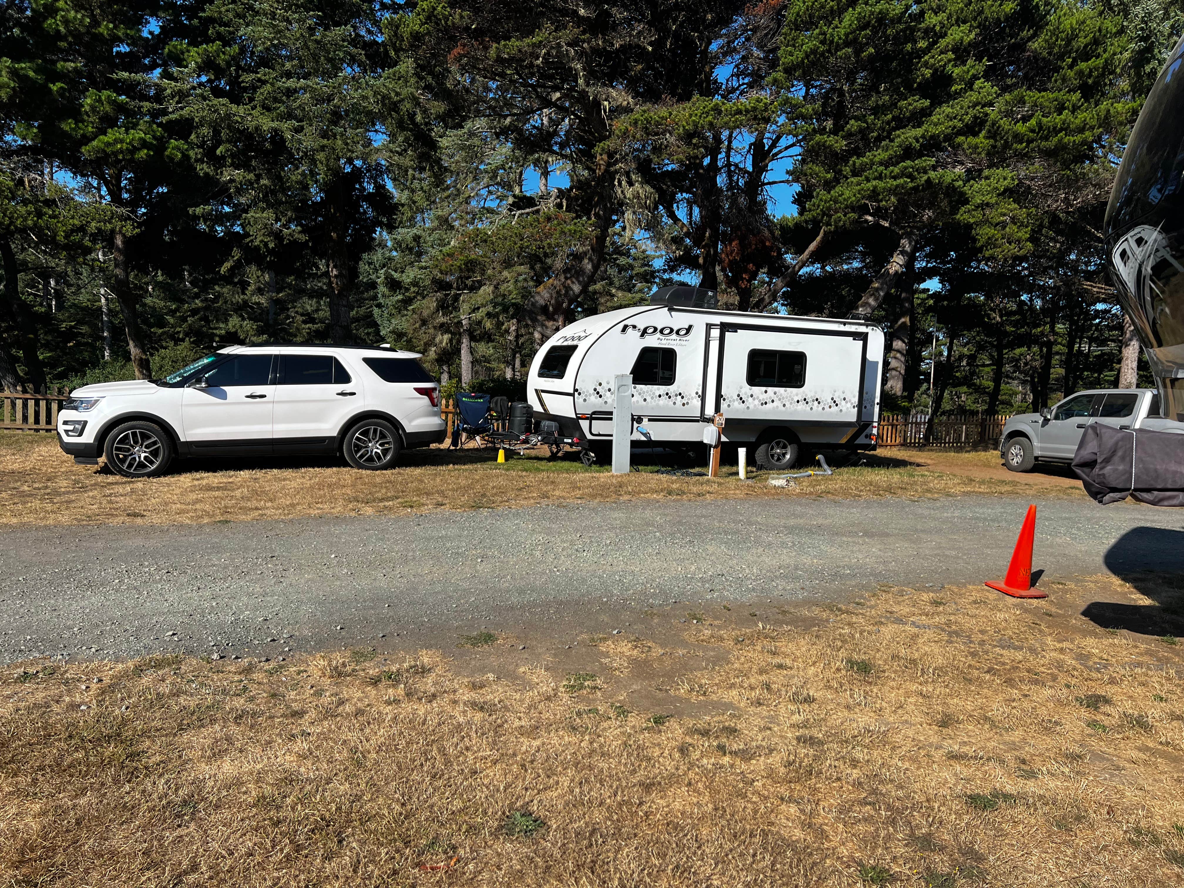 Patrick J.'s photo of rv camping at Honey Bear by the Sea RV Resort & Campground near Ophir, OR