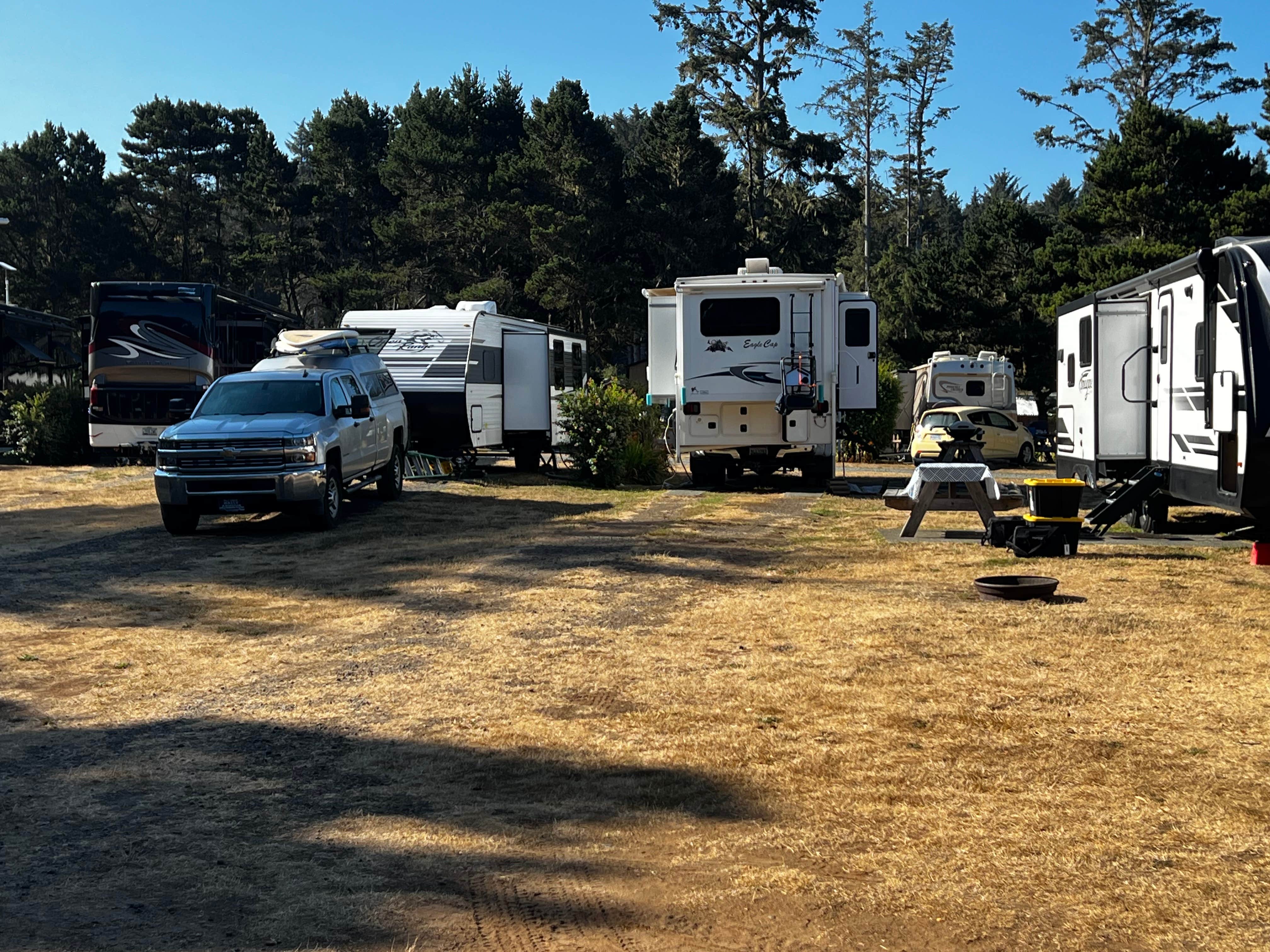 Camper-submitted photo at Honey Bear by the Sea RV Resort & Campground near Ophir, OR