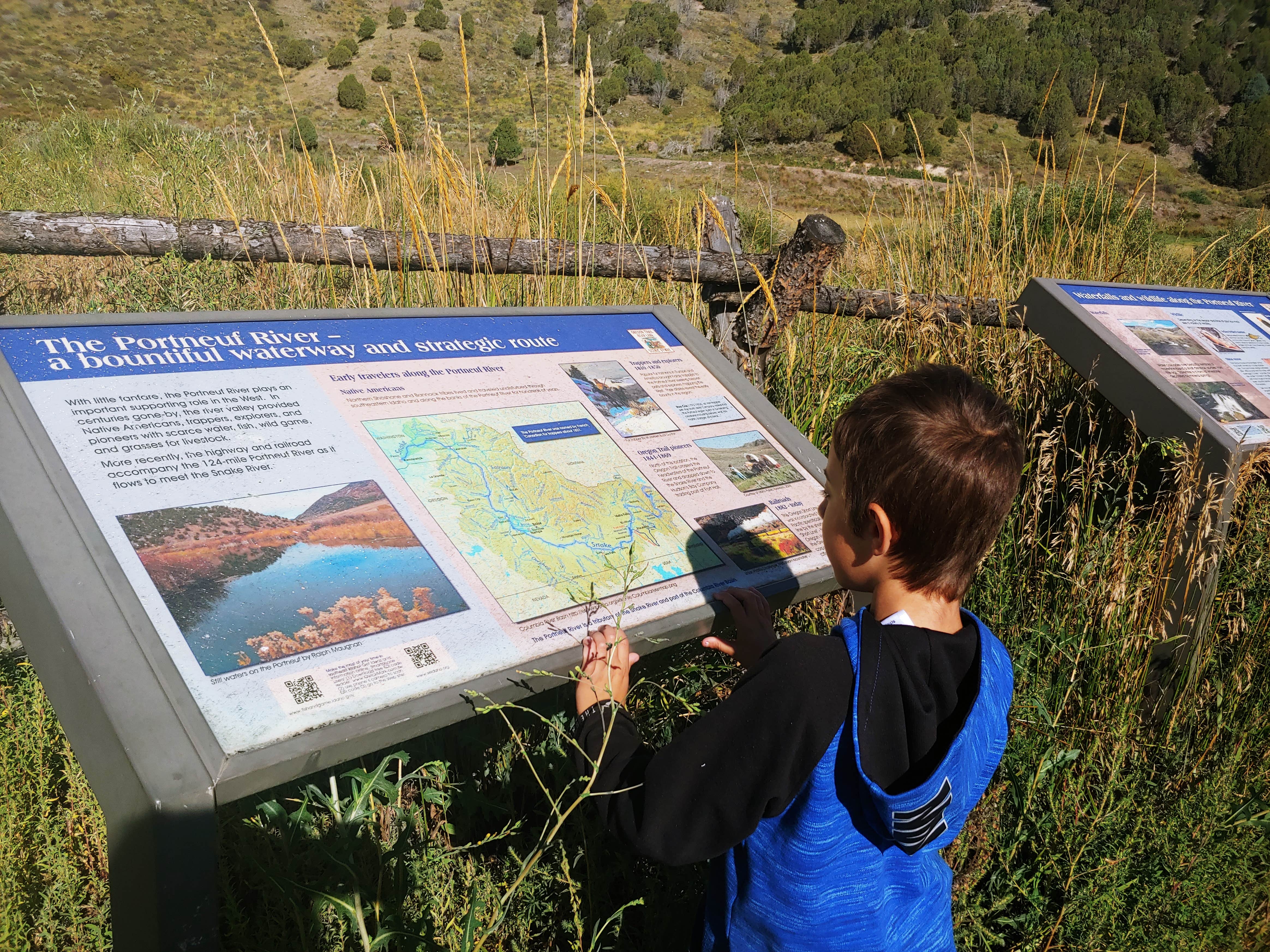 Camper-submitted photo at Portneuf River Lower Sportsman Access near Soda Springs, ID