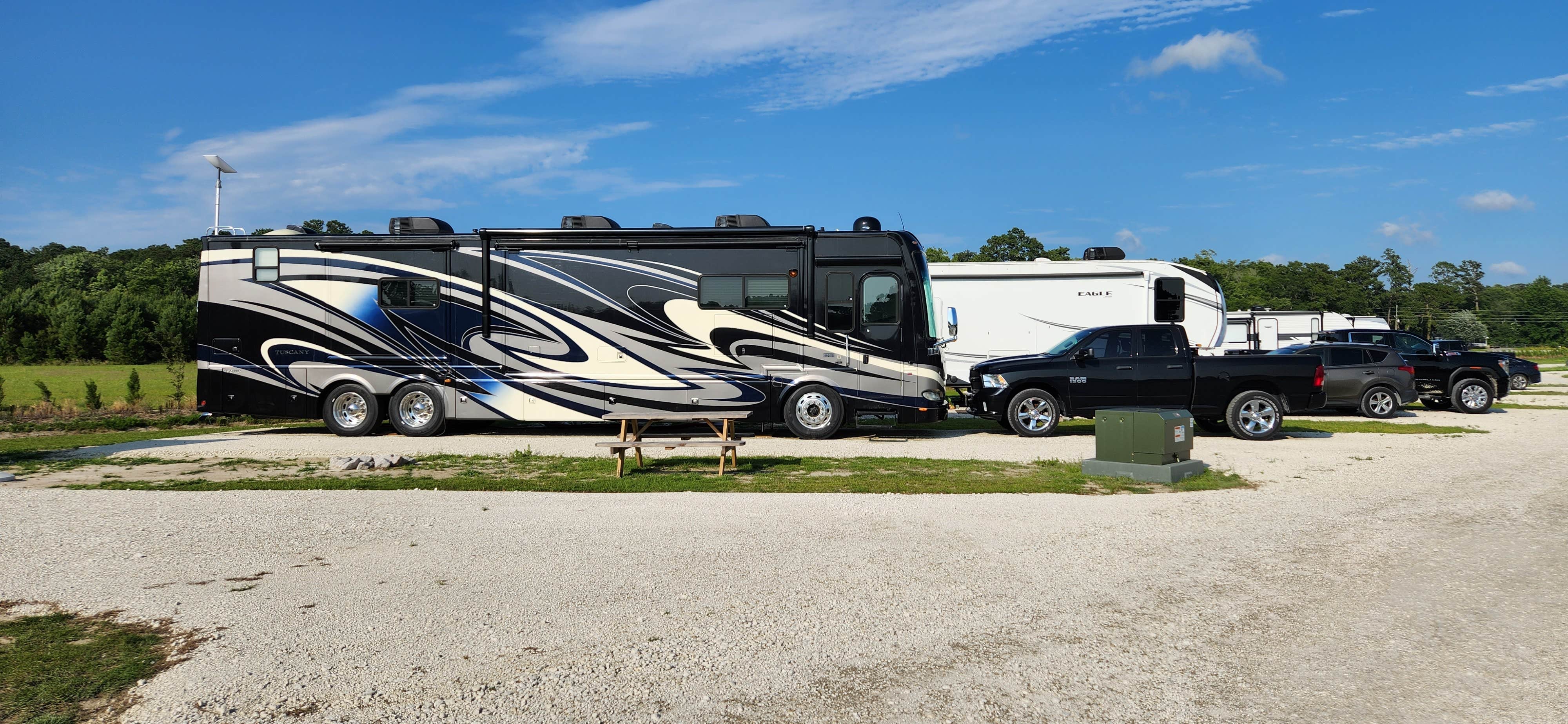 Lisa P.'s photo of rv camping at Dogwood Family Campground near Newport, NC