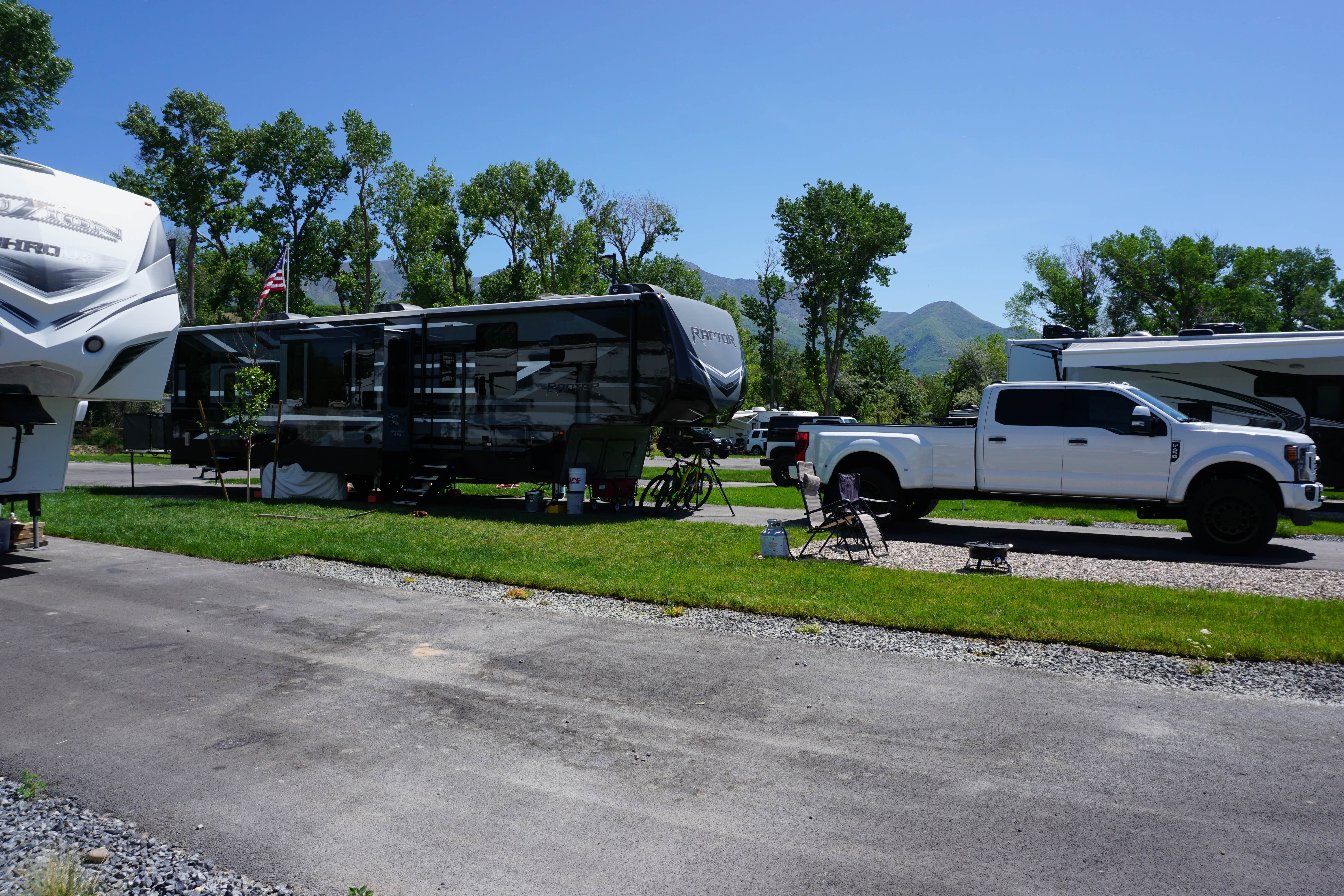 Amy H.'s photo of rv camping at Riverside RV Resort near Fruit Heights, UT