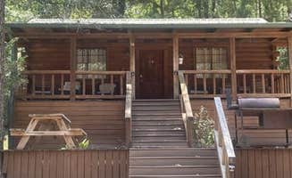 Shirley's photo of a cabin at Shirley Creek Marina & Campground near Pineland, TX