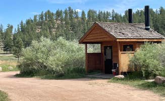 Chris P.'s photo of glamping accommodations at Happy Meadows near Cotopaxi, CO