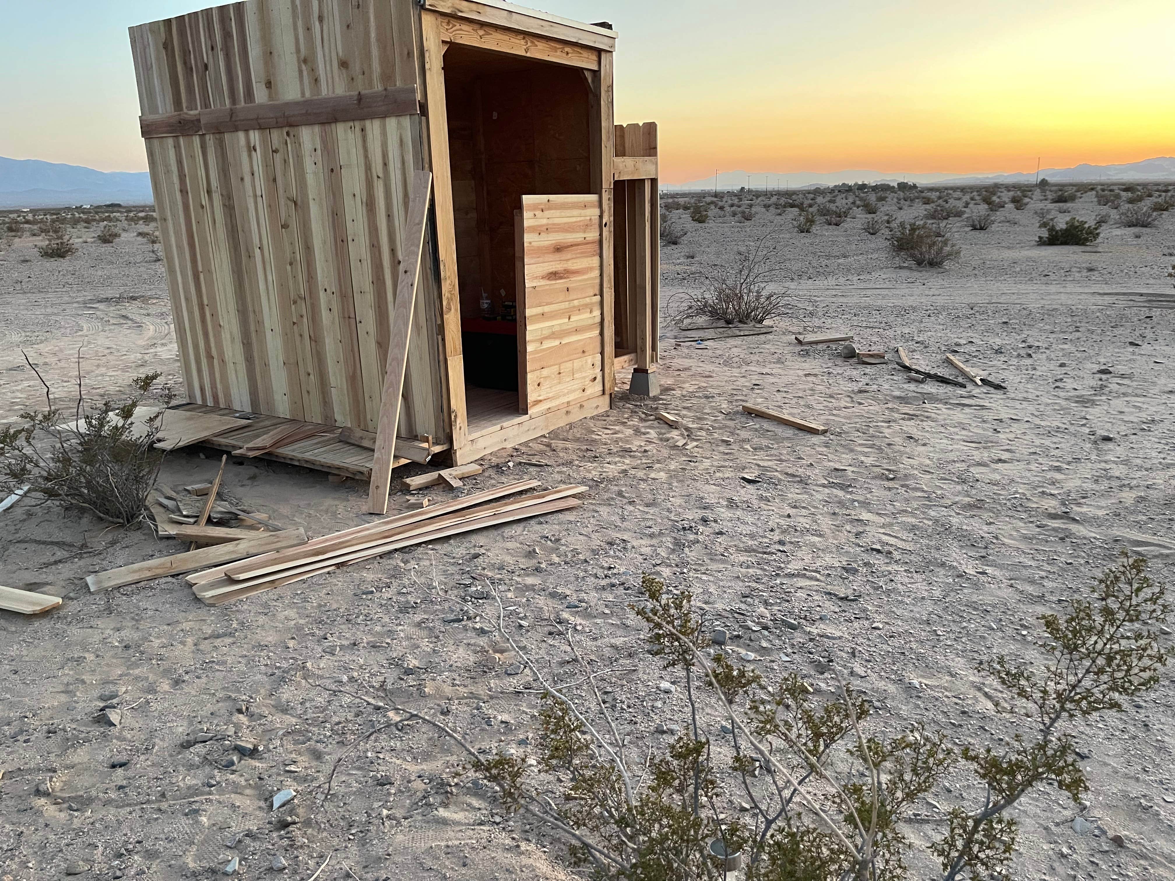Camper-submitted photo at Shadow Mountain Camp near Amboy, CA