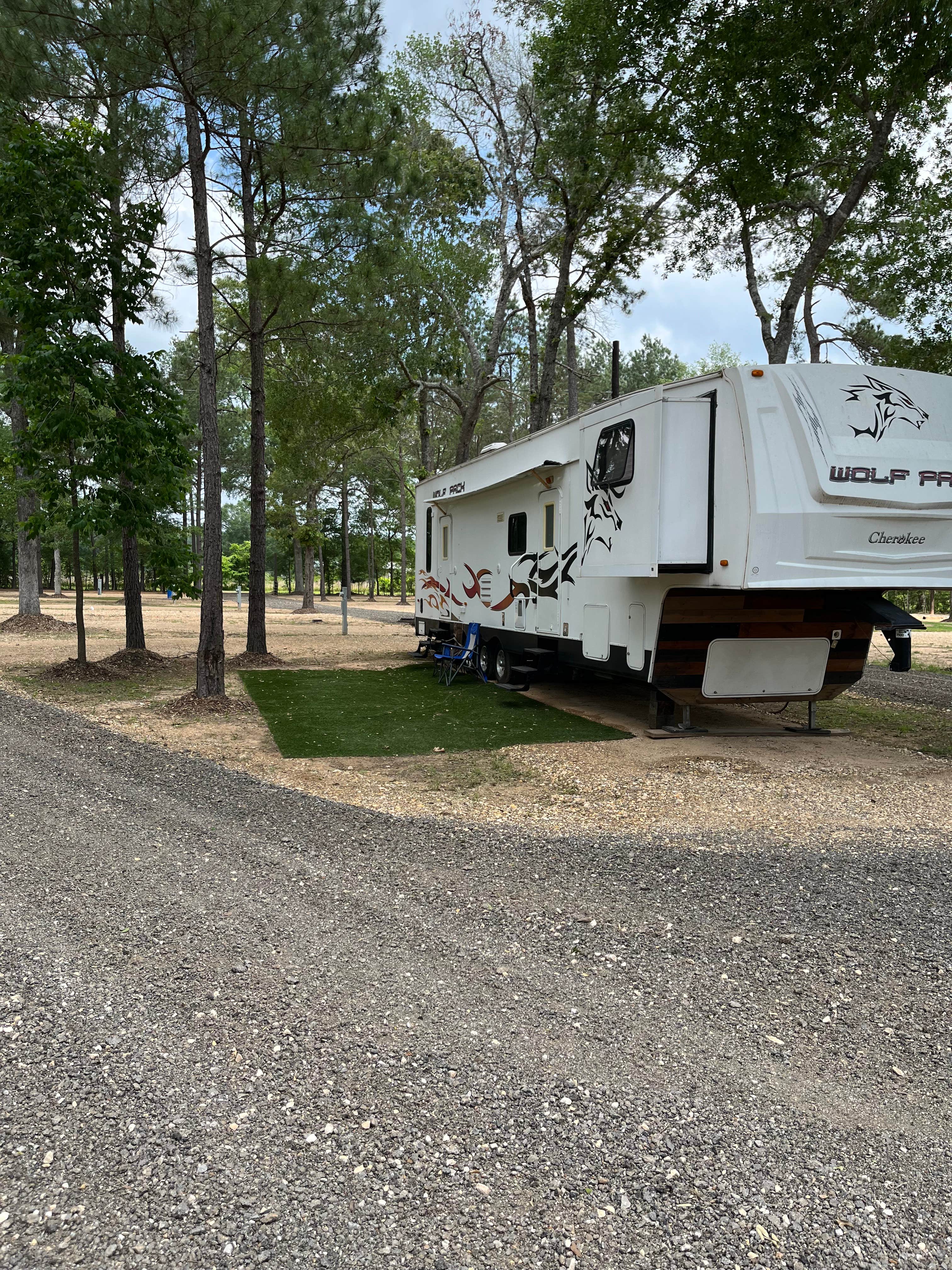 Old Wagon T.'s photo of rv camping at Old Wagon Trail RV Park near Hufsmith, TX