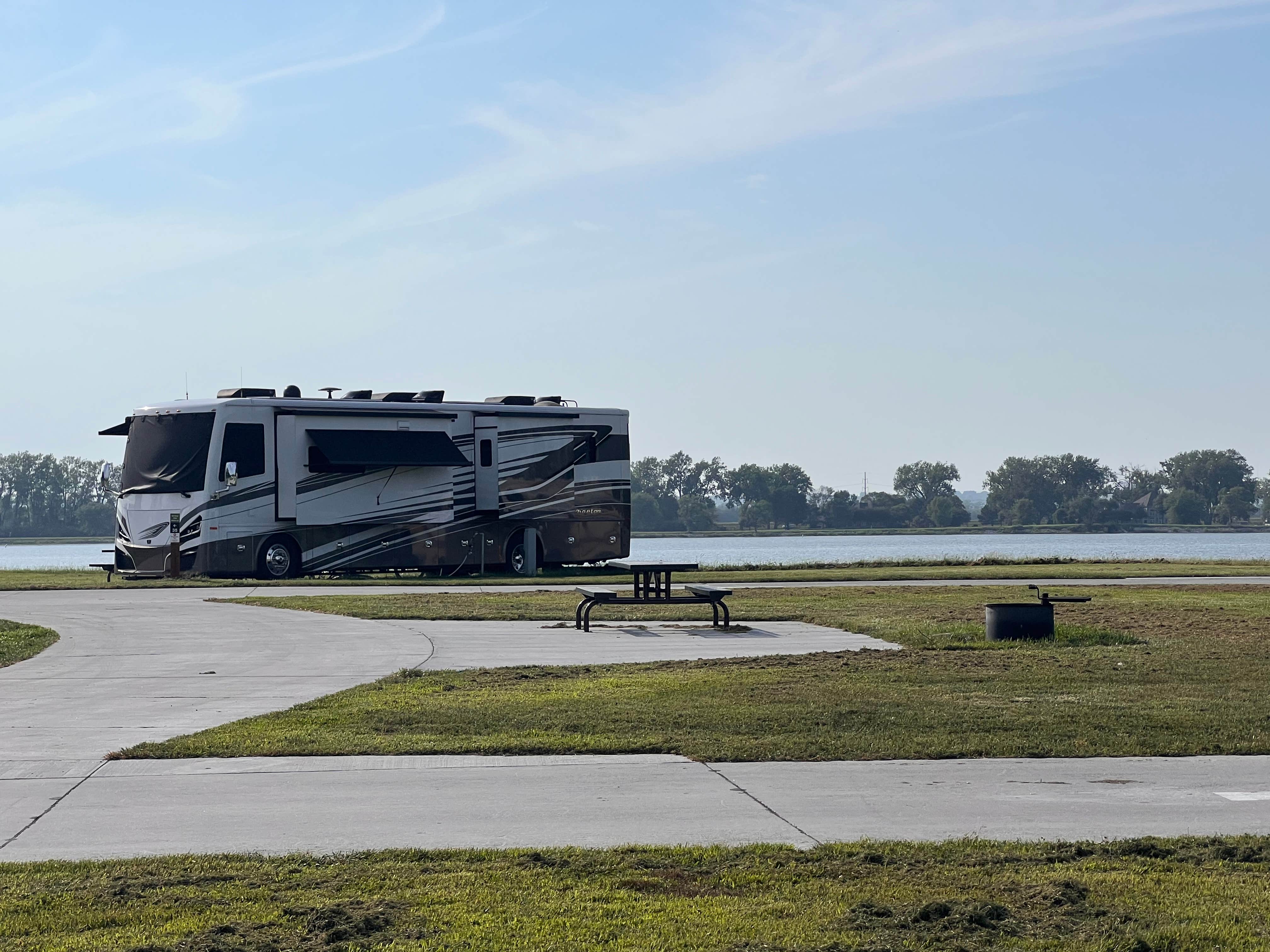 Camper-submitted photo at Lake Manawa State Park Campground near Council Bluffs, IA