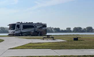 Landon C.'s photo of rv camping at Lake Manawa State Park Campground near Pacific Junction, IA