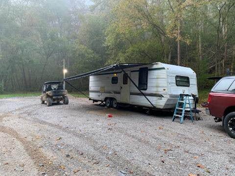 Jontra M.'s photo of rv camping at DaLazyBear near Hacker Valley, WV