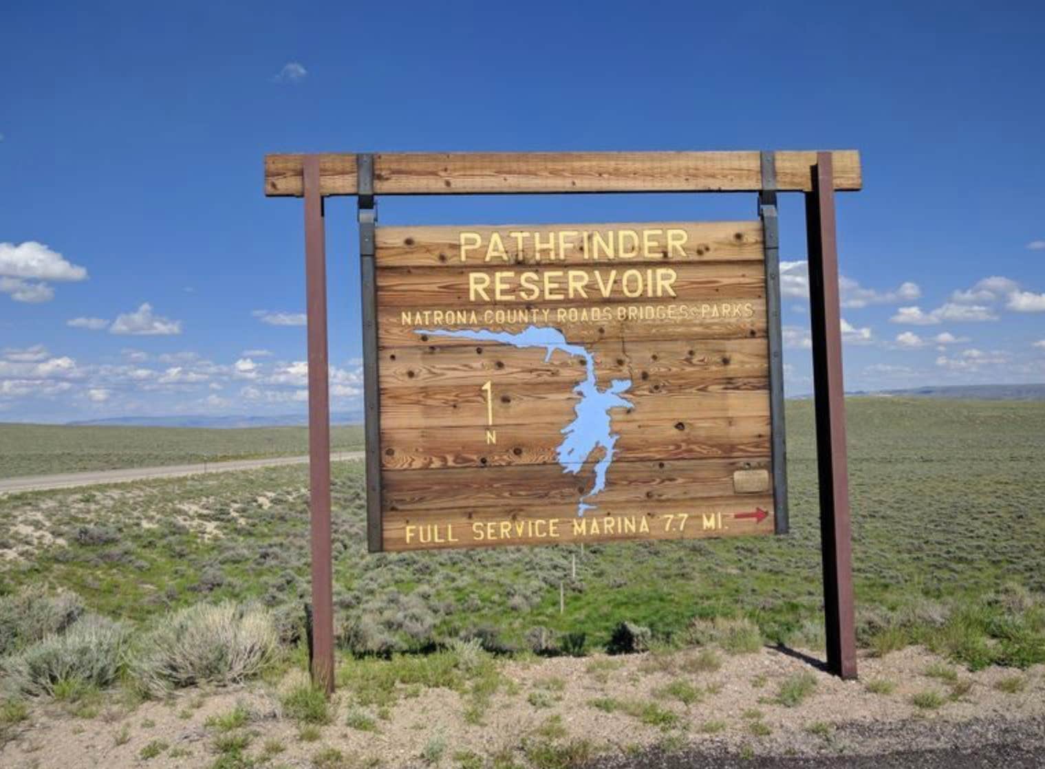 Natrona County Pathfinder Reservoir Weiss Campground | Alcova, Wyoming