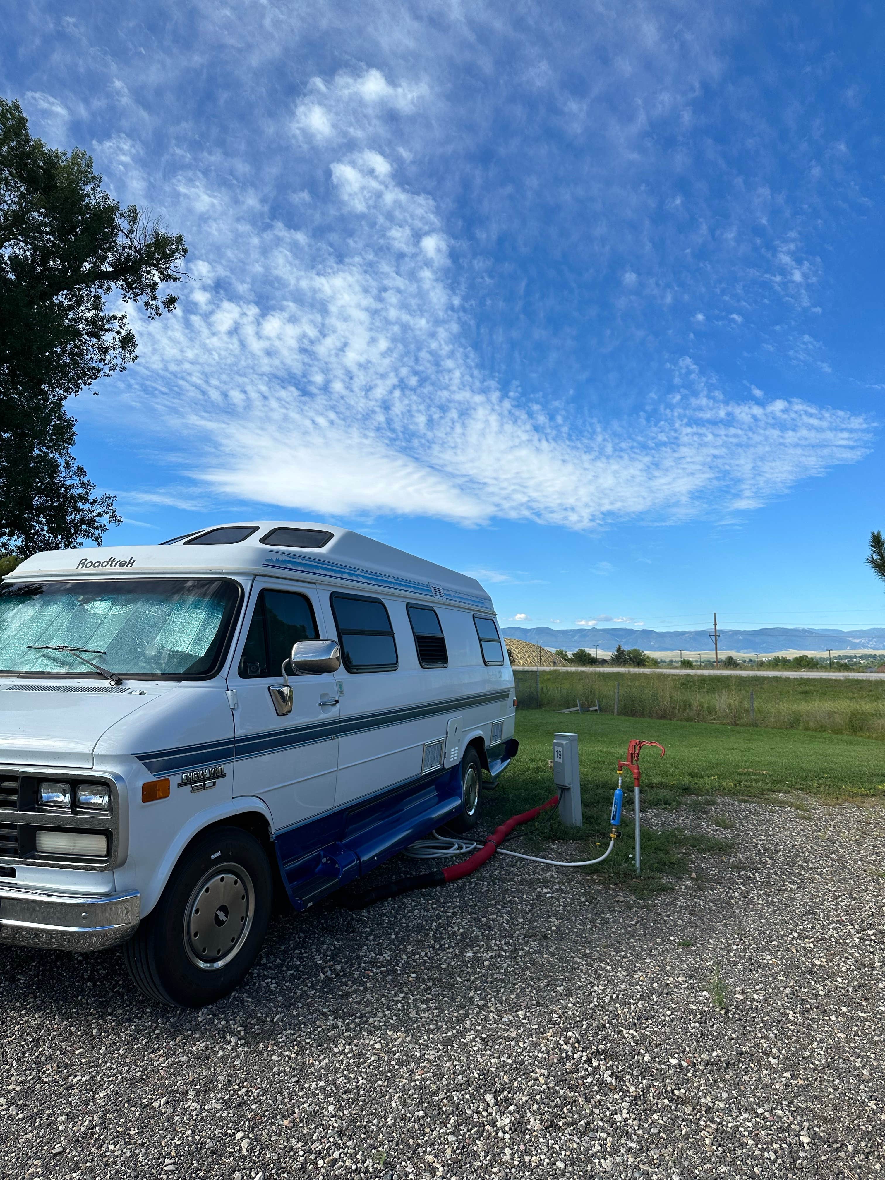 Carla B.'s photo of rv camping at Jackelope Campground near Wolf, WY