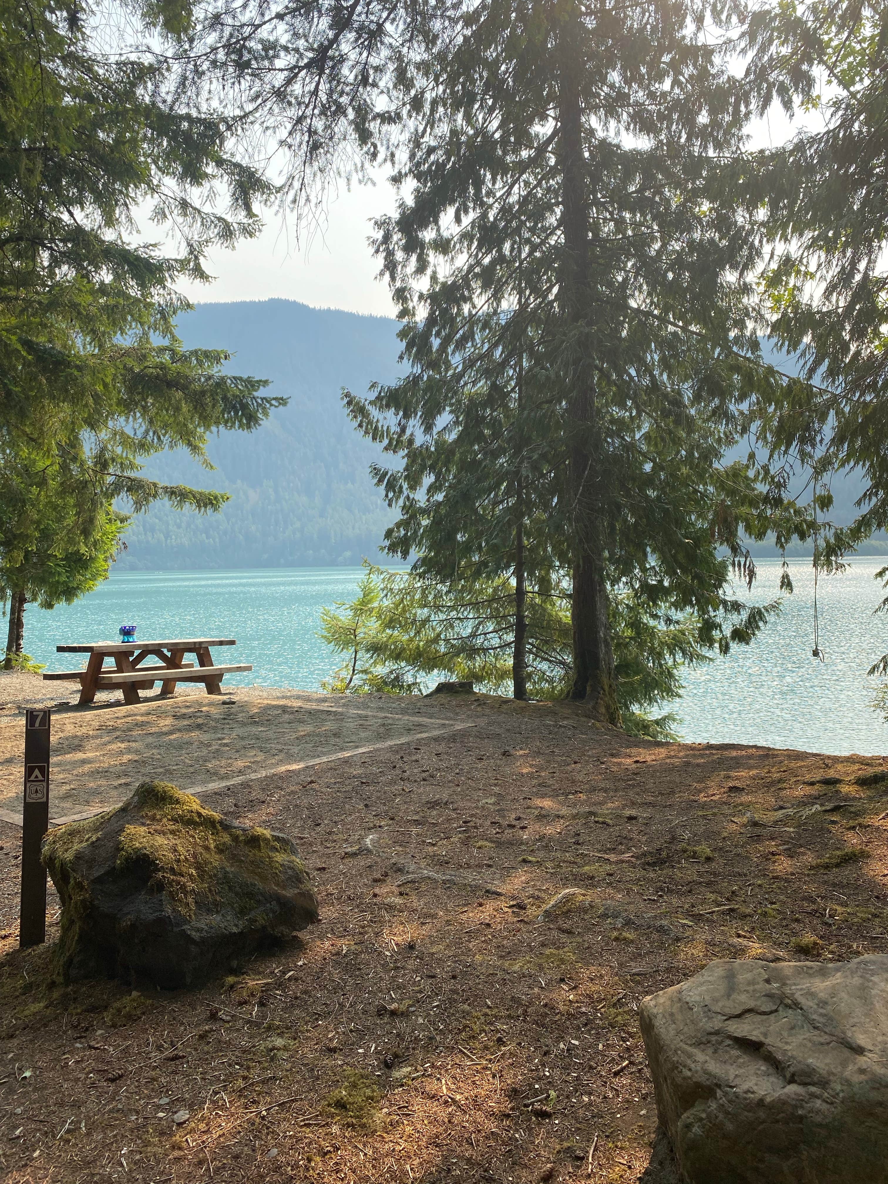 Camper-submitted photo at Lower Sandy Dispersed Camp near Concrete, WA