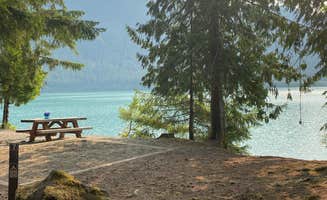 Jessica M.'s photo of a dispersed camping area at Lower Sandy Dispersed Camp near Hamilton, WA