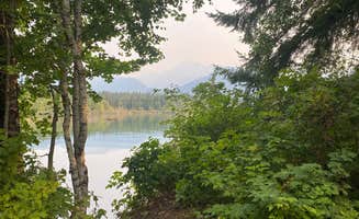 Jessica M.'s photo of a dispersed camping area at Lower Sandy Dispersed Camp near North Cascades National Park