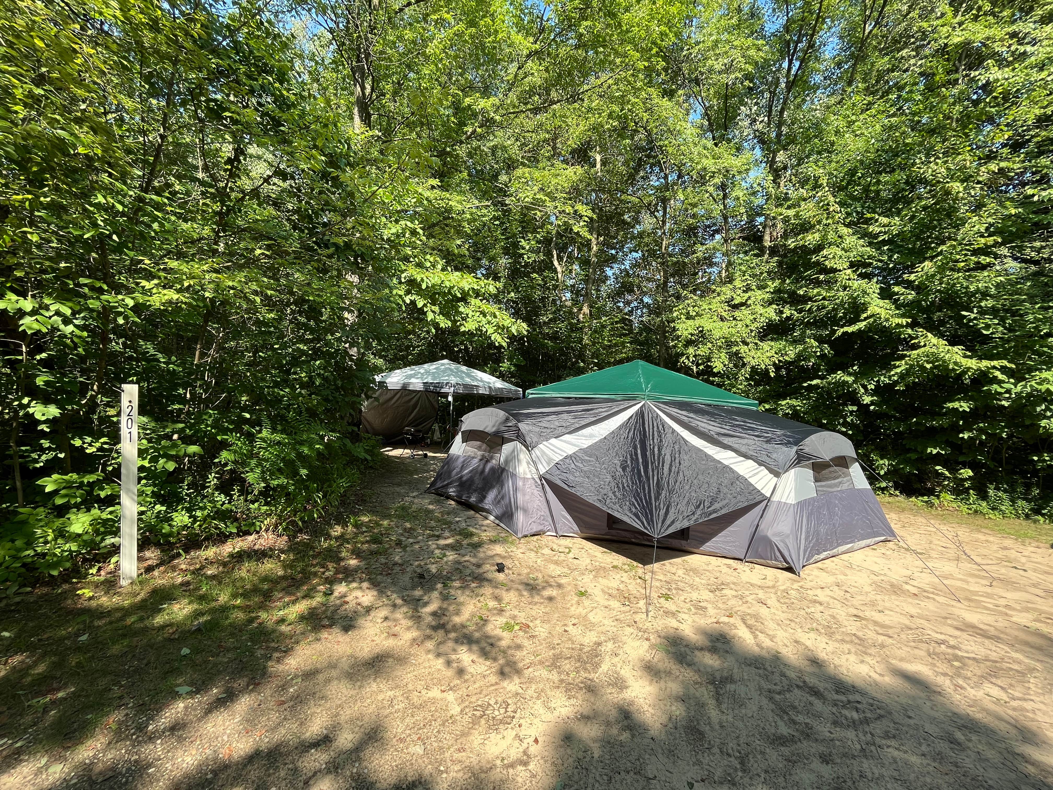 Camper-submitted photo at Hildebrandt Campground — Warren Dunes State Park near Stevensville, MI