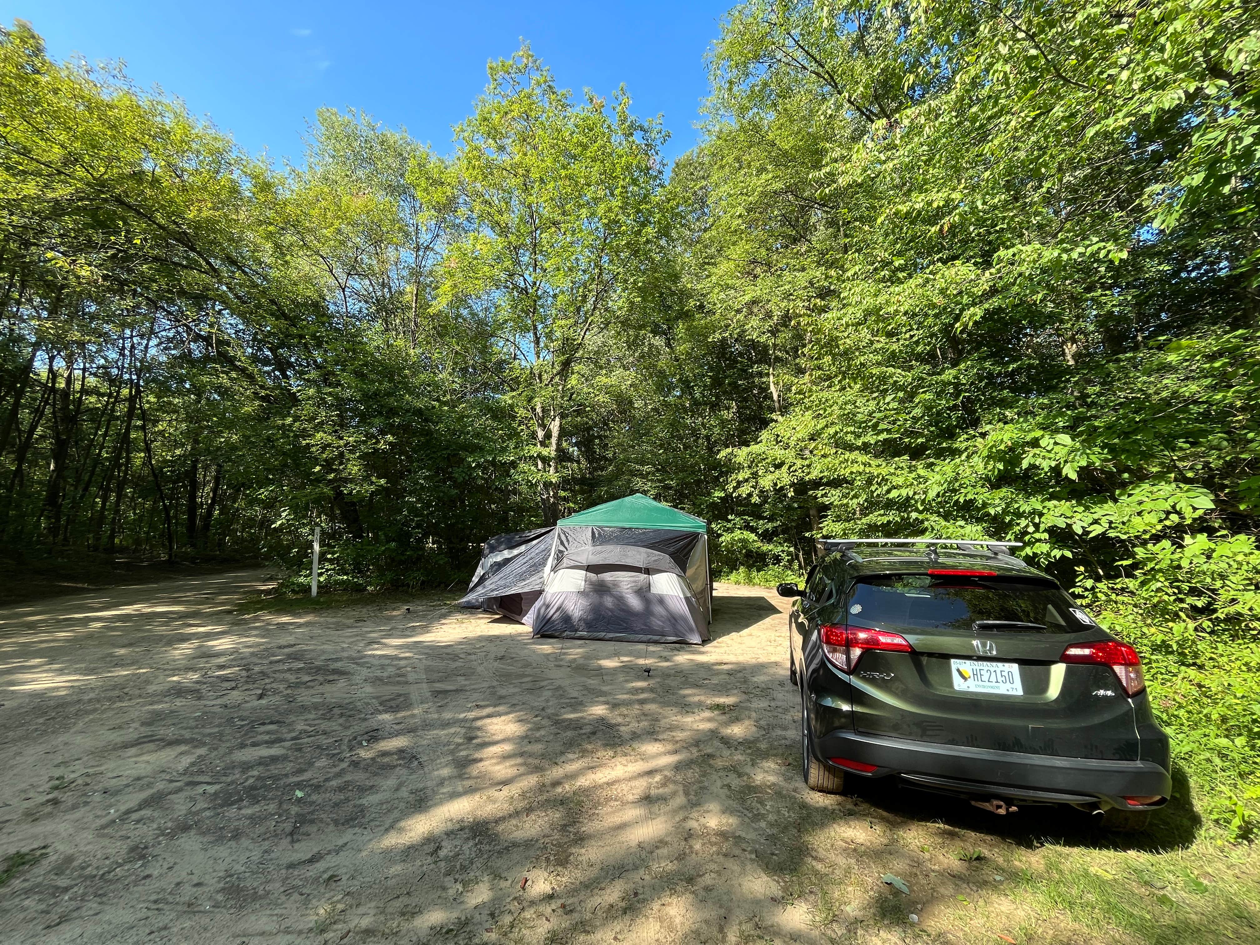 Camper-submitted photo at Hildebrandt Campground — Warren Dunes State Park near Stevensville, MI