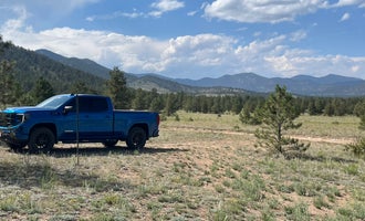 Camping near Forest Service Road 250 Dispersed: Route 31 Camp, Lake George, Colorado