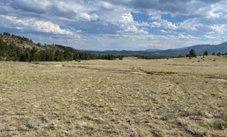 Camping near Happy Meadows: China Wall Dispersed Site, Lake George, Colorado