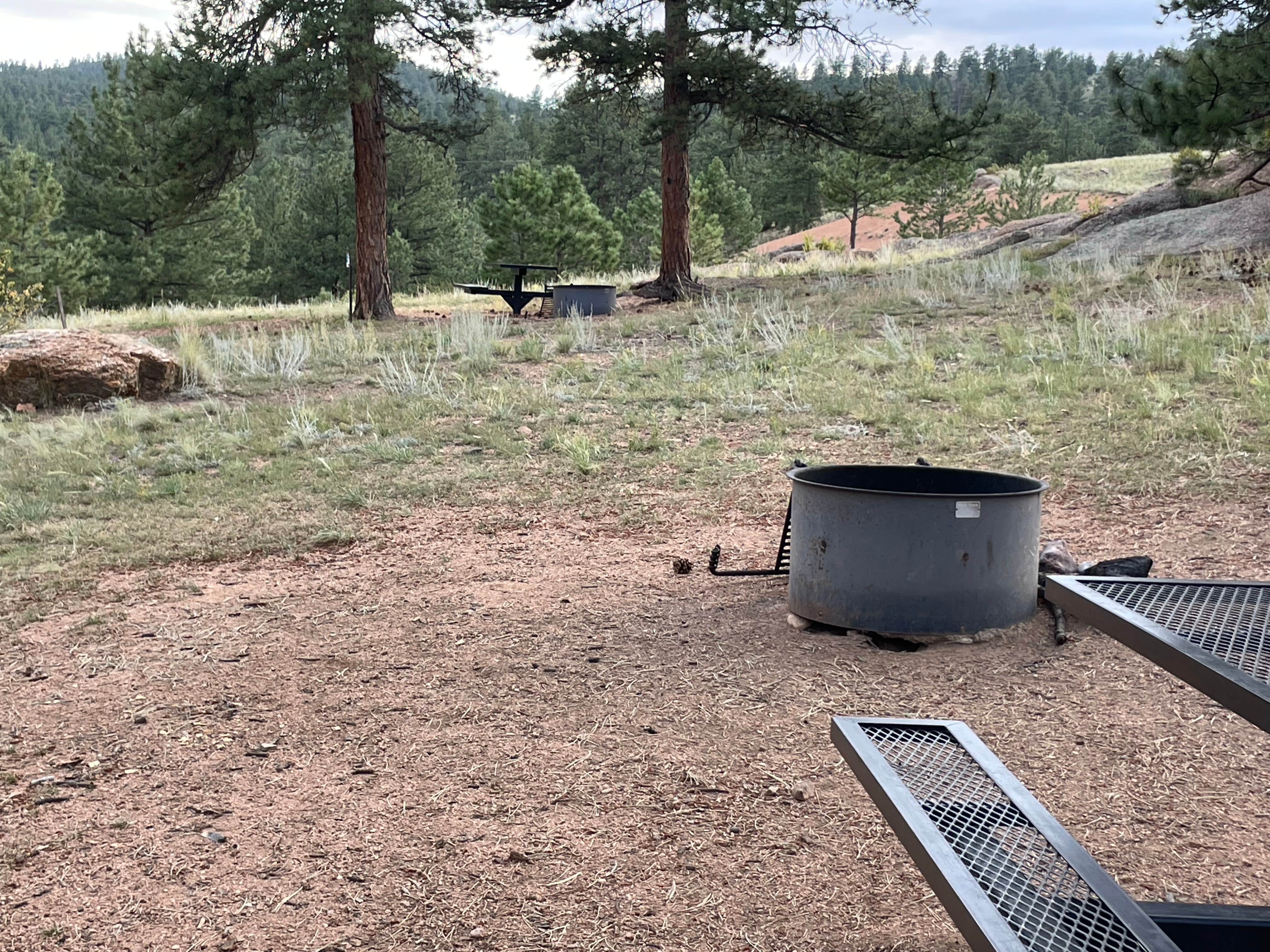 Camping near peaceful relaxing 1 bedroom cabin in the Rocky Mountains: Twin Eagles Campground, Lake George, Colorado