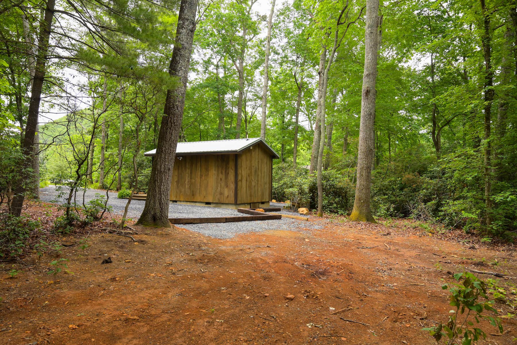 Danielle T.'s photo of a cabin at Sage Nesbitt Farm near Forest City, NC
