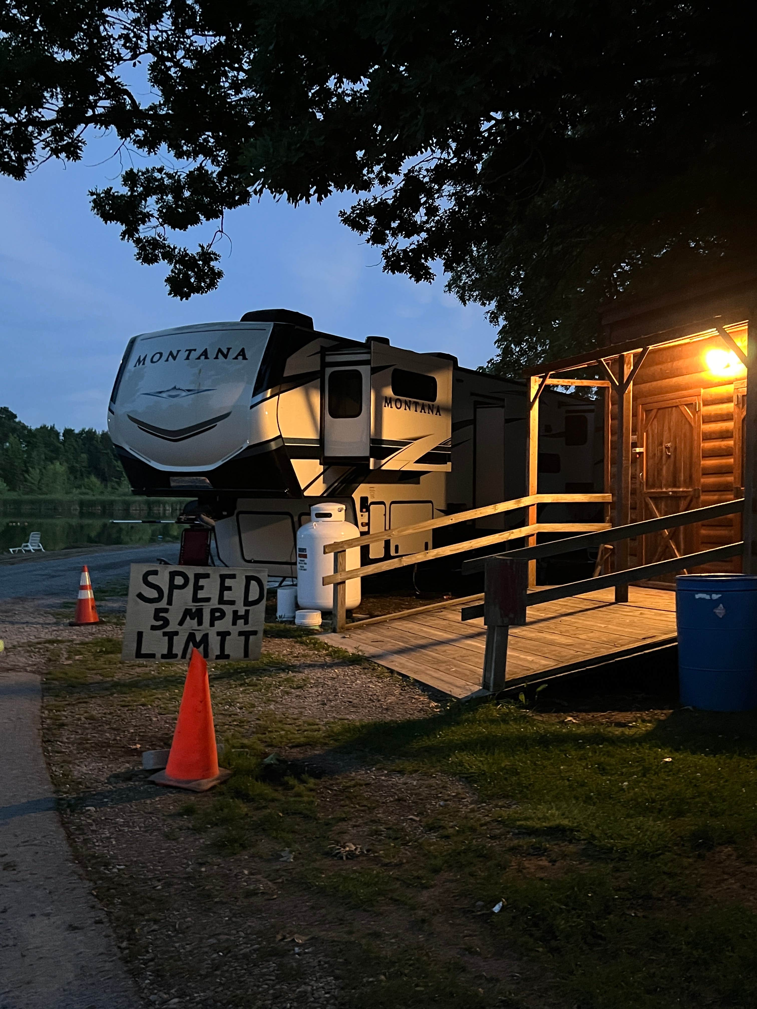Randall K.'s photo of rv camping at Buck Lake Ranch near New Haven, IN