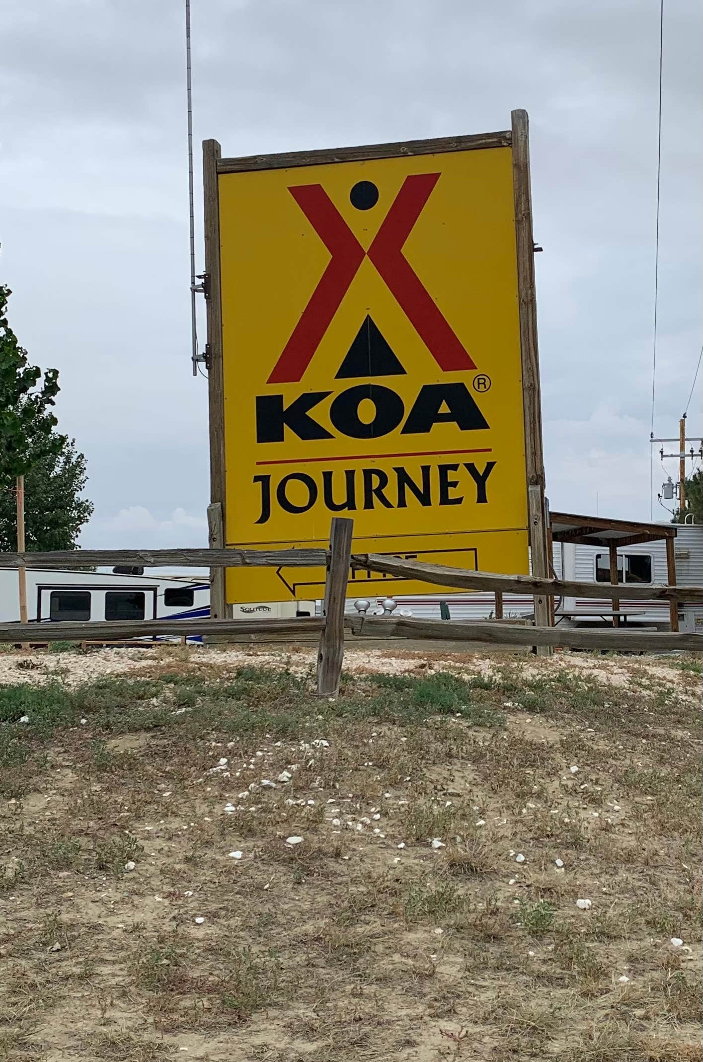 Camping near Cloud Peak Llama and Alpaca Ranch: KOA Kampground Casper, Casper, Wyoming